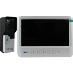 VIDEO PORTEIRO COM INTERFONE LUATEK - C/ VISAO NOTURNA TELA 7 POLEGADAS LCD