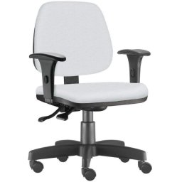 CADEIRA DE ESCRITORIO GIRATORIA LYAM C/ RODIZIO APOIO BRAÇO