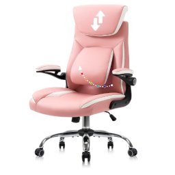 CADEIRA DE ESCRITORIO PRESIDENTE YAMASORO GIRATORIA C/ APOIO CABEÇA LOMBAR
