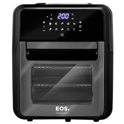 FRITADEIRA ELETRICA AIR FRYER 3X1 EOS 12L 1800W C/ PAINEL DIGITAL - PRETA