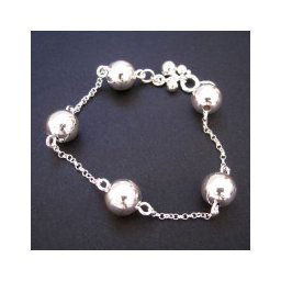 Pulseira em Prata 925 Bola