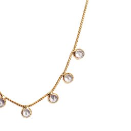 Choker com Pingentes de Zircônias | LUNE