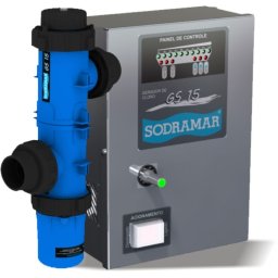 Gerador de Cloro a Base de Sal para Piscinas até 70 mil litros Gs-15 - Sodramar