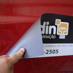 Manta magnética personalizada para carro 40x30cm 2 unidades