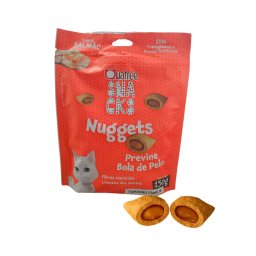 Quatree Snacks Nuggets Gato Bola de Pelo SalmÃ£o 150g
