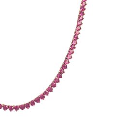 Colar Riviera de Zircônias Coloridas | COSTELLAZIONE | 4mm