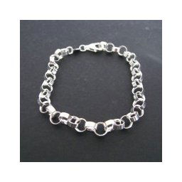 Pulseira de Prata 925 Portuguesa 19 cm