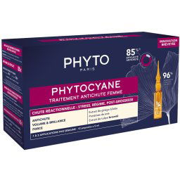 Phytocyane Tratamento Queda Reacional Ampolas 12x5