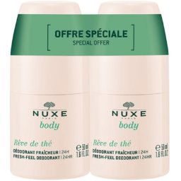 Body Rêve de Thé Desodorizante Proteção 24H 2x50 mL 1