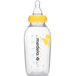 Biberão com Tetina de Fluxo Médio 250mL M