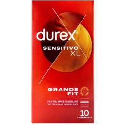 Sensitivo Preservativos 10 un. XL