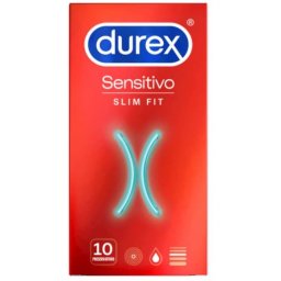 Sensitivo Preservativos 10 un. Slim Fit