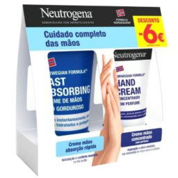 Creme de Mãos Concentrado 50 mL + Creme Mãos Absorção Rápida 75 mL 1