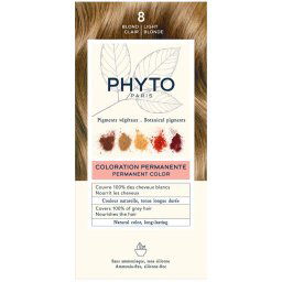 Phytocolor Coloração Permanente 1 8 Light Blonde