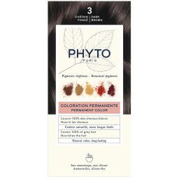 Phytocolor Coloração Permanente 1 3 Dark Brown
