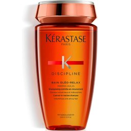 Discipline Bain Oléo Relax Shampoo Cabelos Volumosos e Indisciplinados 250mL
