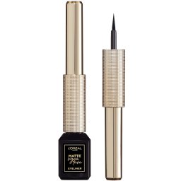 Matte Signature Eyeliner Delineador de Olhos 3mL 01 Ink