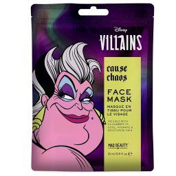 Disney Villains Máscara de Tecido Rosto 1 Ursula Cause Caos