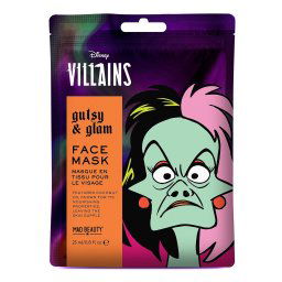 Disney Villains Máscara de Tecido Rosto 1 Cruella Gutsy & Glam