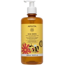 Mini Bees Kids Gel Limpeza Cabelo/corpo com Calêndula e Mel 500mL