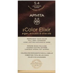 My Color Elixir Coloração Permanente de Cabelo 1 5.4 Brown Light Coppery