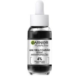 AHA + BHA + Carvão Sérum Anti-Imperfeições 30mL