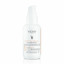 Capital Soleil UV-Age Fluído Aquoso Antifotoenvelhecimento 40mL Light SPF50+