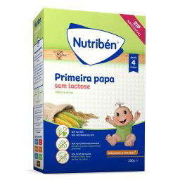Primeira Papa sem Lactose 250g 4 Months