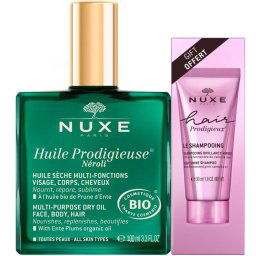 Huile Prodigieuse Néroli Óleo Seco 100mL + Hair Prodigiuese Shampoo 30mL 1