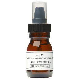 No. 403 Pre-Shave & Softening Beard Oil 30mL Fresh Black Pepper