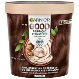 Good Coloração Permanente 160mL 4.15 Iced Chestnut Brown