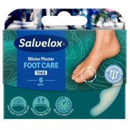 Blister Plaster Foot Care Bolhas nos Pés 6 un. Small
