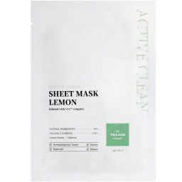 Active Clean Máscara de Tecido Limão 1