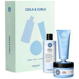 Coils and Curls Co-Wash 350mL + Máscara Tratamento 250mL + Óleo em Creme 100mL 1