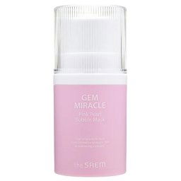 Gem Miracle Pink Pearl Bubble Máscara de Limpeza 50g