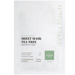 Active Clean Máscara de Tecido Árvore do Chá 1
