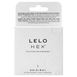HEX Preservativos Original 3 un.