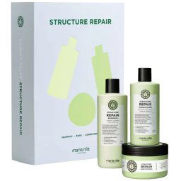 Structure Repair Shampoo 350mL + Condicionador 300mL + Máscara 250mL 1