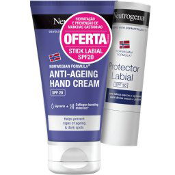 Creme de Mãos Antienvelhecimento 75mL + Lipstick SPF20 4,8g 1 SPF20