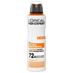 Men Expert Hydra Energetic Desodorizante em Spray 72H 150mL