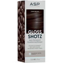 Gloss Shotz Máscara de Coloração Semi-Permanente 150mL Dark Brown