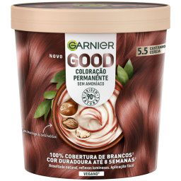 Good Coloração Permanente 160mL 5.5 Auburn Hibiscus Brown
