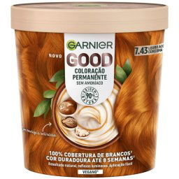 Good Coloração Permanente 160mL 7.43 Tumeric Copper