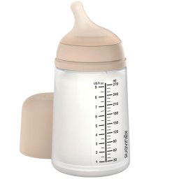 Zero Zero Biberão Tetina de Silicone 270mL Light M: Medium Flow