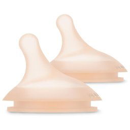 Zero Zero Tetina de Silicone 2 un. Fair S: Slow Flow