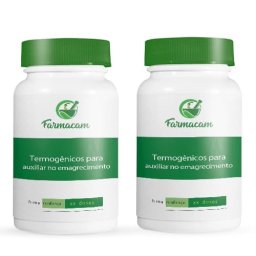 2 Termogênicos para auxiliar no emagrecimento 120 doses