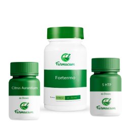 5 HTP 100mg 60 doses + Citrus Aurantium 500mg 60 Doses + Fortermo 120 doses