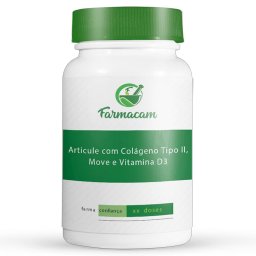 Articule com Colágeno Tipo II, Move e Vitamina D3