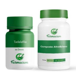 Composto Afrodisíaco Natural + Tadalafila