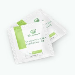 Glucosamina 1,5g + Condroitina 1,2g - Sachê Sabor Laranja